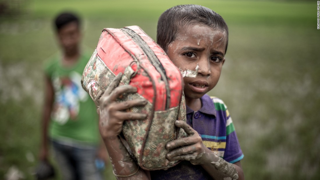 A disproportionate number of refugees arriving in Bangladesh are children, many of whom are unaccompanied, raising fears for their long term safety.