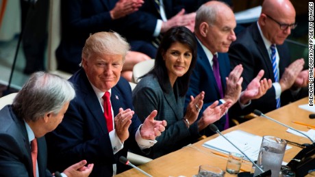 Trump has a long history with the UN -- and it involves marble