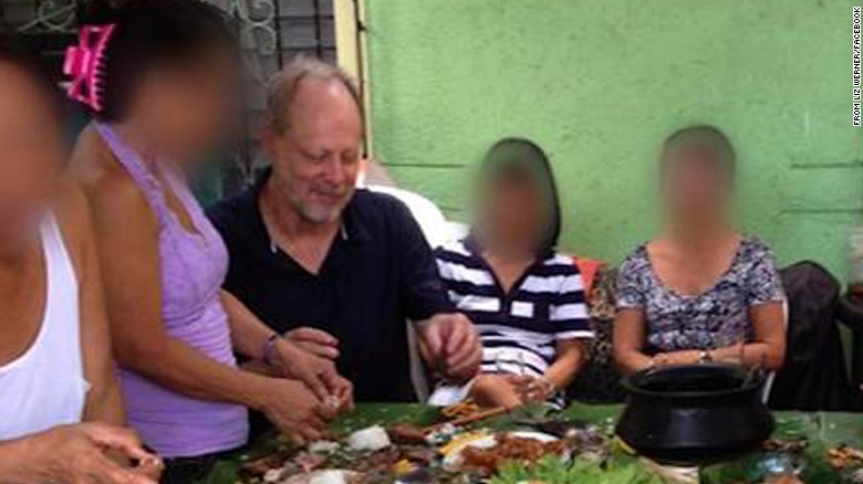 Las Vegas shooter Stephen Paddock in the Philippines in April 2013.